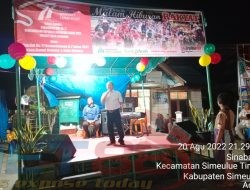 Gelar Malam Hiburan Rakyat, Novian SE : Tetap Jaga Kekompakan dan Keamanan