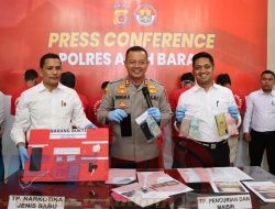 Polres Aceh Barat Amankan Tiga Tersangka Kasus Judi Online
