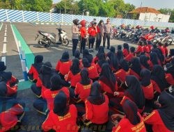Siswa/i SMK N 3 Pati Ikuti Arahan Satlantas Polres Pati