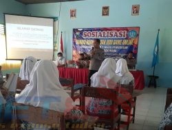 Kapolsek Waru Sosialisasi Penyalahgunaan Narkoba dan Game Judi Online