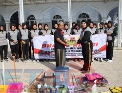 HUT Polwan ke 74, Srikandi Polres Sumenep Gelar Bhakti Sosial Religi