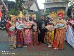 HUT RI ke 77, Kecamatan Curahdami Giat Karnaval Dengan Tema “Pawai Budaya Argopuro”