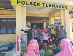 Dekatkan Anak Dengan Polisi, Kapolsek Tlanakan Apresiasi Kunjungan TK Al-Amin