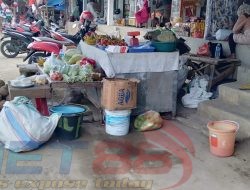 Adanya Pedagang di Luar Area Pasar Tradisional Ganding Dikeluhkan
