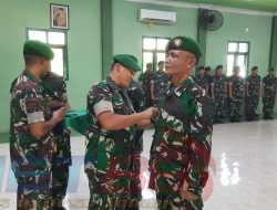 Dandim 0826 Pamekasan Letkol Inf Ubaydillah Pimpin Langsung Kenaikan Pangkat Anggota Bintara dan Tamtama
