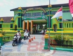 Gali Informasi Terkait Tarikan Iuran, Oknum Security SMA 1 Kawedanan Bentak Wartawan Dengan Arogan