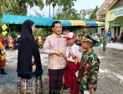 Puncak HUT Ke 10 Teupah Tengah, Pejabat Bupati Simeulue Santuni Anak Yatim
