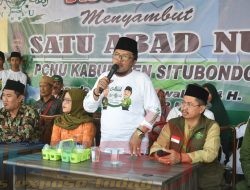Pembukaan rangkaian giat 1 Abad, PCNU Situbondo Gelar Pawai Ta’aruf Dari Pendopo ke Kantor PCNU