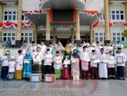 Walikota Pangkalpinang Pembina Upacara Hari santri Nasional Tahun 2022