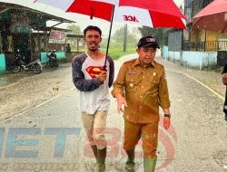 Walikota Pangkalpinang Meninjau Daerah Rawan Banjir di Kelurahan Bukit Sari Kota Pangkalpinang