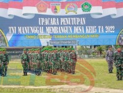 TMMD ke 115 Tahun 2022 Kodim 0826/Pamekasan Resmi Ditutup