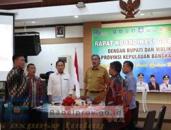 Pj Gubernur dan Bupati/Walikota Siapkan Materi Rakornas Investasi