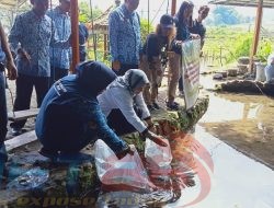 Ribuan Benih Ikan Lokal Ditebar, Disnakan Magetan dan Dislutkan Jatim Peringati Harkannas ke-9