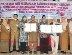 Bupati Kabupaten Bangka Mulkan SH. MH Membuka Pelatihan Konvensi Anak Tahun 2022