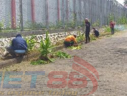 Kebersihan Lingkungan, Lapas Narkotika Kelas IIA Pamekasan Lakukan Berbagai Upaya
