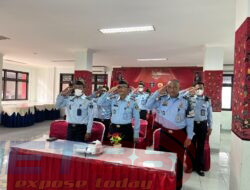 Lapas Narkotika Kelas IIA Pamekasan Peringati Hari Bela Negara