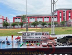 Jelang Nataru, Lapas Narkotika Kelas IIA Pamekasan Lakukan Penggeledehan di Blok Hunian Narapidana