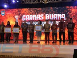 Pj Gubernur Ridwan Djamaluddin Hadiri Garnas Buana Award 2022