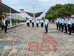 Jelang Nataru, Lapas Narkotika Kelas II A Pamekasan Gelar Apel Siaga Pengamanan