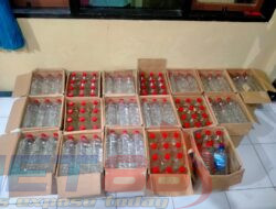 Ungkap Kasus Miras Jenis Arak Tuban Oleh Sat Resnarkoba Polres Sumenep