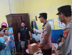 Kapolres Situbondo Kunjungi dan Berikan Bantuan Penderita Sakit Meningokel