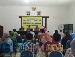 Di Jumat “CURHAT”, Kapolsek Larangan Pamekasan Menyapa Warga !!