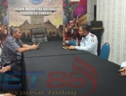 Sinergi Antar Stakeholder, Karutan Kelas IIB Sumenep Sambangi BNNK dan Dinkes