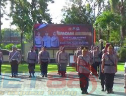 Pimpin Upacara Sertijab Wakapolres, Ini Pesan Kapolres Magetan