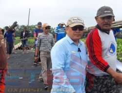 Perusahaan Tambak di Tanjung Pasir Diduga Serobot Lahan, Sejumlah Massa Pasang Batas Lahan