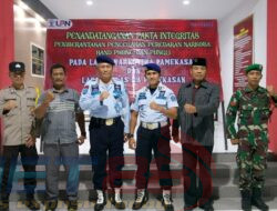 Penandatanganan Ikrar P4GN Lapas Narkotika Narkotika Kelas IIA Pamekasan