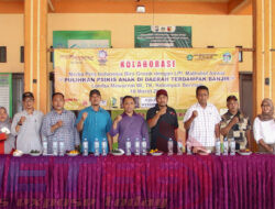 Mengusung Tema “Pulihkan Psikis Anak di Daerah Terdampak Banjir”, Media Persindonesia Kolaborasi Dengan Pihak Sekolah Matholiul Anwar