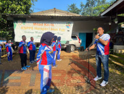 Kasatlantas Polresta Pati Gelar Olahraga Bersama