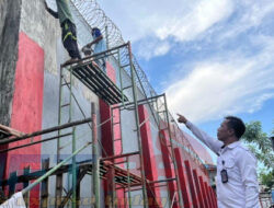 Sambut Ramadhan, Lapas Pamekasan Lakukan Pemeliharaan Gedung