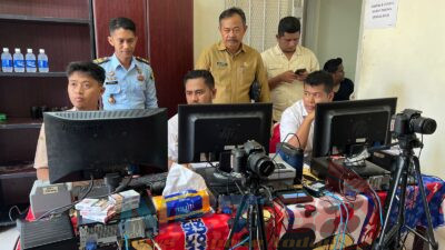 Lapas Narkotika Kelas IIA Pamekasan Kanwil Kemenkumham Jatim Menggandeng Dinas Dukcapil Rekam E-KTP WBP