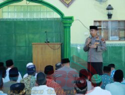 Safari Jumat Ramadhan 1444 H, Kapolres Magetan Sampaikan Pesan Kamtibmas Pada Jama’ah