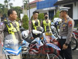 Kasat Lantas Polres Pasuruan Pimpin Kesiapan Personel Dalam Ops. Ketupat Semeru 2023