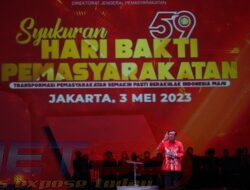 Syukuran HBP KE-59, Menkumham Pemasyarakatan Berkomitmen Jawab Berbagai Tantangan