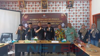 DPD Partai Ummat Kabupaten Simeulue Resmi mendaftarkan Bakal Calon Legislatif di KIP Simeulue