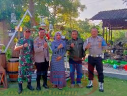 Sinergitas Tanpa Batas TNI Polri Danyonarmed 8/UY Ngopi Bareng Kapolsek Curahdami