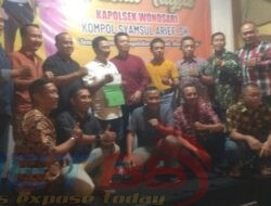 Pelepasan Purna Tugas Kapolsek Wonosari Kompol Syamsul Arief, S.H. Diliputi Suasana Penuh Haru