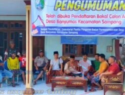 Resmi Ditutup!!! Pendaftaran Bakal Calon Anggota BPD Desa Banyumas Sampang Periode 2023-2028