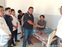 PSM Simeulue Serahkan Bantuan kepada Warga Penderita Pembengkakan Kaki