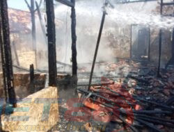 Rumah Kontrakan Di Sampang Ludes Terbakar Api Dipicu Konsleting Listrik