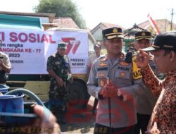 Setalah Paket Bantuan Sosial, Kapolres Sampang Akan Kirimkan 2 Tangki Air Bersih Tiap Minggu Di Desa Asemnonggal Jrengik Sampang