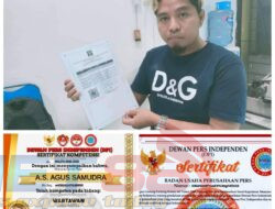 Kasihhati : PT.MNS Grub Pers Resmi Sebagai Konstituen Dewan Pers Independen (DPI)