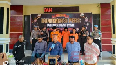 Bobol Toko Kelontong di Ngariboyo, Seorang Pemuda 21 Tahun Dibekuk Satreskrim Polres Magetan