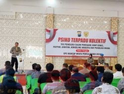 Perpanjang Izin Senpi, Ratusan Personil Polres Pasuruan Ikuti Tes Psikologi