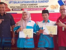 Karutan Sumenep Tutup Pelatihan Pembuatan Roti, 16 WBP Dapatkan Sertifikat dan Uang Pembinaan