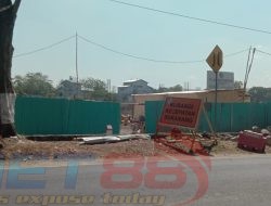 Ijin Belum Terbit, Tahapan Pembangunan Gedung Swalayan di Desa Kembang Sudah Dimulai