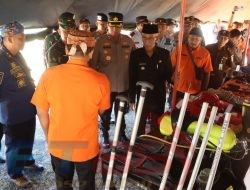Kapolres Bondowoso Menghadiri Apel Gelar Dalam Kesiapsiagaan Menghadapi Bencana Alam